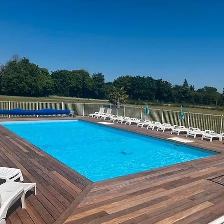 Grand Au Calme Avec Piscine Chauffée Saint-Vincent-la-Châtre